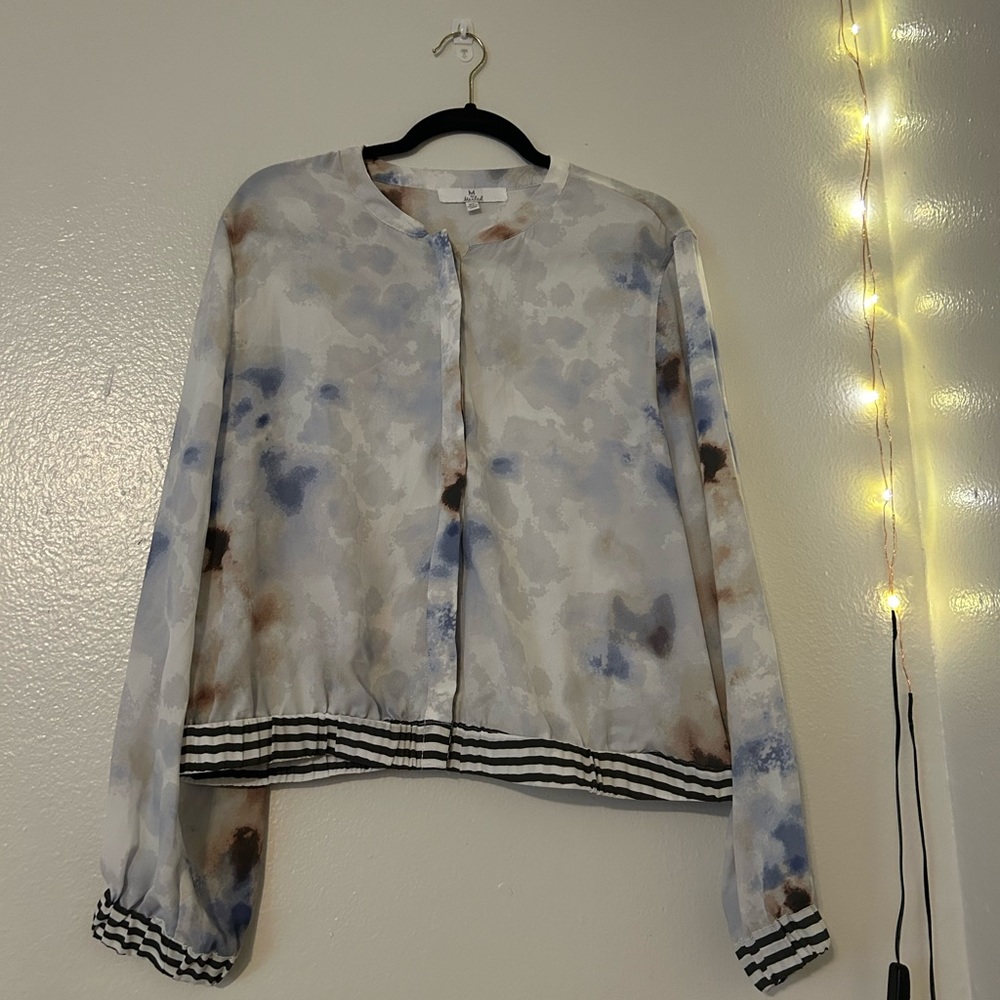 White marble ladies blouse